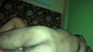 Indian couple fucks and licks pussy at midnight