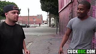 Cuckold Welcomes Visitor To Meet Wife