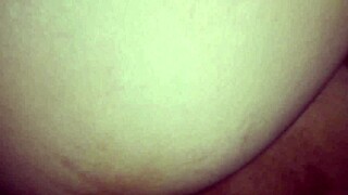 milf teen rides big black cock and creampies