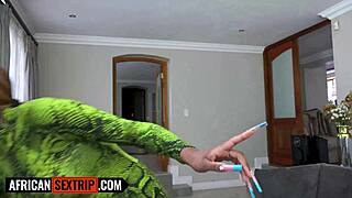 this big tits ebony dancer rode my cock like a pornstar