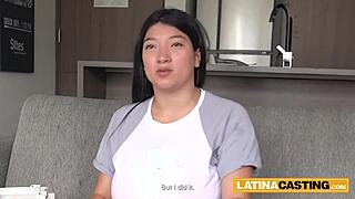 Latina Slut Face Fucked Rough By Monster Cock