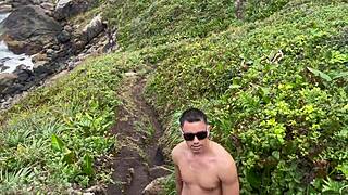 Casal Em Sexo Na Trilha No Natureza