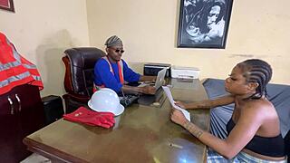 Harveyxbush the house agent fucked his client in office