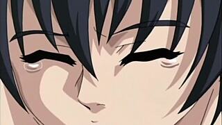 Hey, tjek denne bundne hentai luder der bliver kneppet hårdt af et monster i anime stil