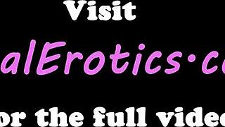 Elegantna euro beba skinuta i žestoko probušena u tesnom analnom jahanju