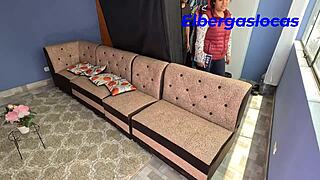 İki öğrenci köpek pozisyonunda sekste orgazmda inliyor