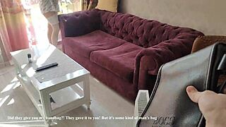 Simple but pretty hard fucked stepmom after abstinence in chastity belt. 😩💥