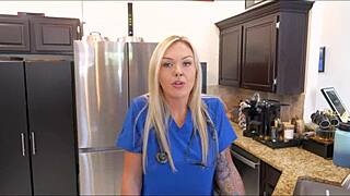 florida nurse deliah grace seduces stepson fucks him hard in hospital bed part 1