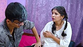 desi stepdad loses control creampies juicy indian stepdaughter in heated missionary