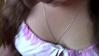 Neighbor Girl Drops to Knees for Casual Blowjob in House Entrance!