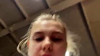 This young teen tries double penetration anal for the first time with a massive cock outdoors