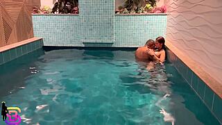 hotwife begs husband to bring big black cock guy motel fuck her while he films.