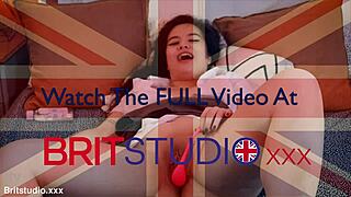 innocent-looking student slips into uniform and teases herself to a secret thrill