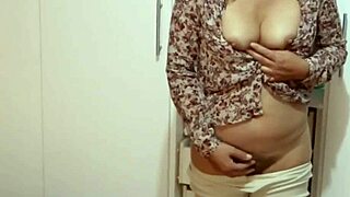 stepmom gets home horny flashing panties before begging for deep fuck relief