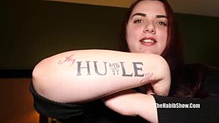 Показ жопы и сисек с сексуальной BBW кубинкой Lexi Blanco